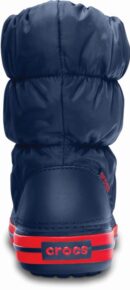 Crocs Winter Puff Boot Kids Navy Red
