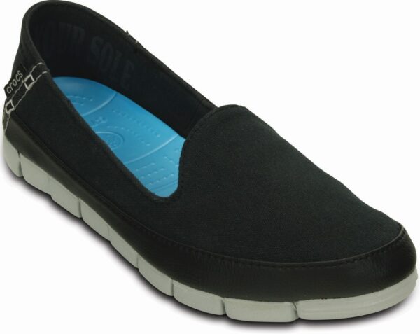 Crocs Stretch Sole Skimmer Blk/Lgr - Image 2