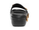 Crocs Crocband Platform Metallic Blooms Black