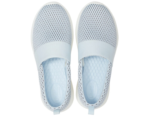 Crocs LiteRide Mesh Slip On Mineral Blue White - Image 4