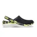 Crocs LiteRide 360 Marbled Clog Black Citrus