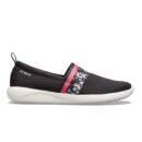 Crocs LiteRide Hyper Floral SlipOn Women Black White