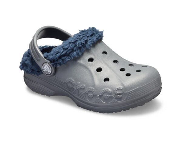 Crocs Baya Lined Kids Charcoal/Navy - Image 4