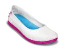 Crocs Stretch Sole Flat White Candy Pink