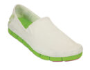 Crocs Stretch Sole Loafer Women White Volt Green