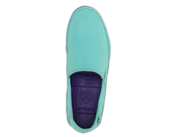 Crocs Stretch Sole Loafer Women Pool Light Grey - Image 3