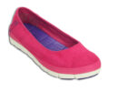 Crocs Stretch Sole Microsuede Flat Candy Pink White