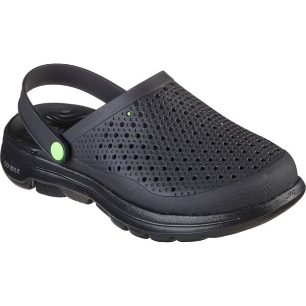 Skechers Men FoamiesGO WALK 5-ASTONISHED CLOG BLACK - Image 2