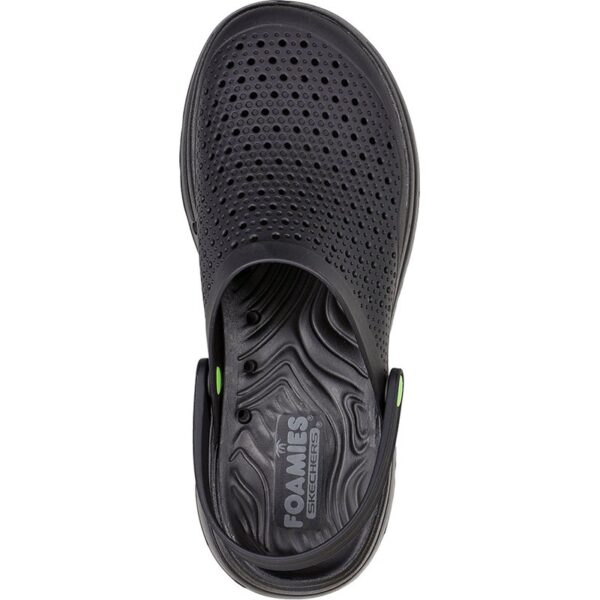 Skechers Men FoamiesGO WALK 5-ASTONISHED CLOG BLACK - Image 3