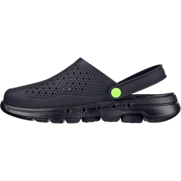 Skechers Men FoamiesGO WALK 5-ASTONISHED CLOG BLACK - Image 5