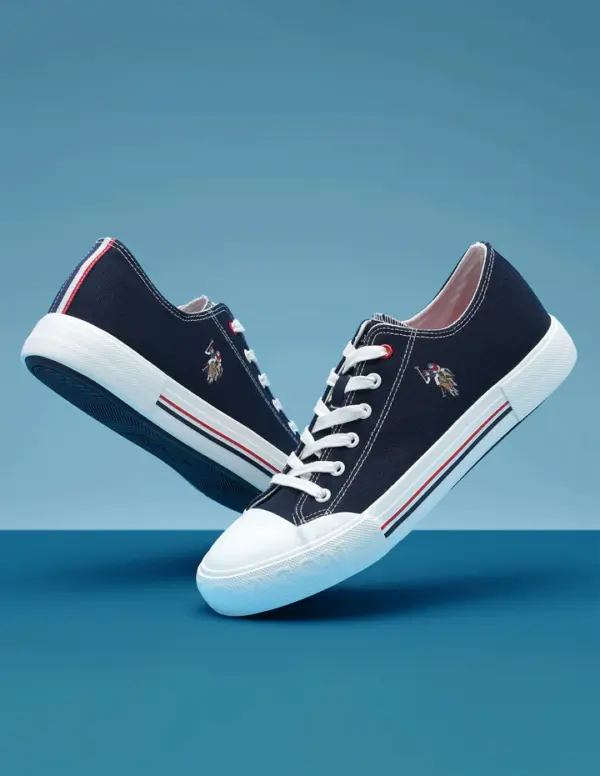 US POLO Men Drew Navy Classics Sneakers - Image 2