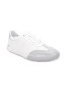 US Polo Men Round Toe Solid Gain Sneakers White