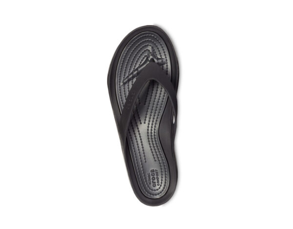 Crocs Women's Swiftwater Flip Black Black - Image 3