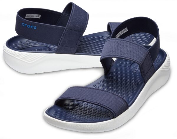 Crocs LiteRide Sandal Women Navy White - Image 3