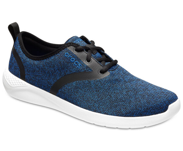 Crocs LiteRide Lace Men Blue Jean White - Image 2