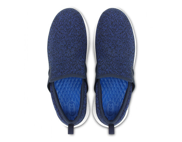 Crocs LiteRide SlipOn Men Blue Jean White - Image 3