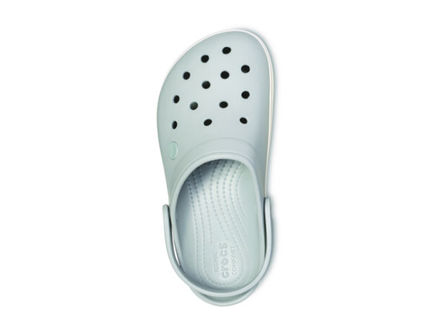 Crocs Crocband Platform Clog Light Grey Rose - Image 3