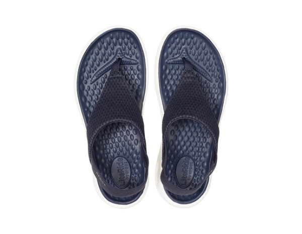 Crocs LiteRide Mesh Flip Women Navy White - Image 3