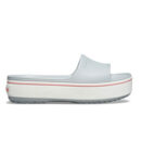 Crocs Crocband Platform Slide Light Grey Rose