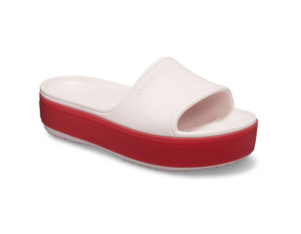 Crocs Crocband Platform Slide Barely Pink Pepper - Image 2