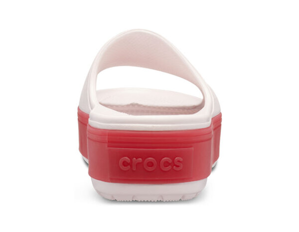 Crocs Crocband Platform Slide Barely Pink Pepper - Image 4