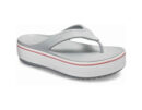 Crocs Crocband Platform Flip Light Grey Rose