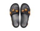 Crocs Crocband Platform Metallic Blooms Black