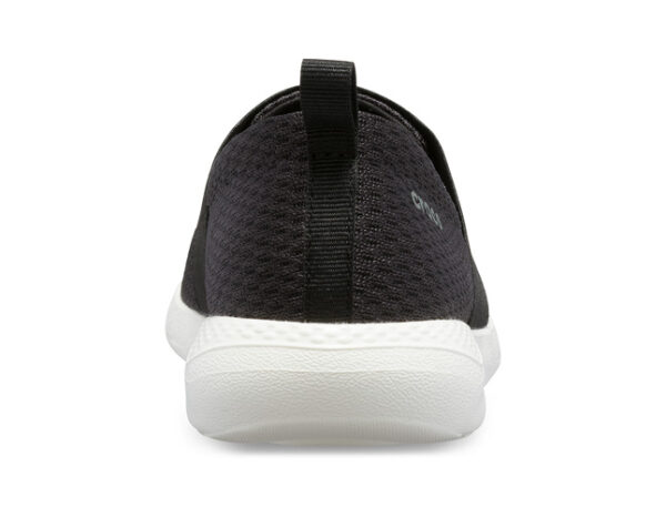 Crocs LiteRide Mesh Slip On Black White - Image 4