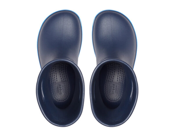 Crocs Crocband Rain Boot Kids Navy Bright Cobalt - Image 3