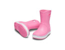 Crocs Crocband Rain Boot Kids Pink Lemonade Lavender