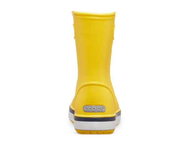 Crocs Crocband Rain Boot Kids Yellow Navy - Image 5