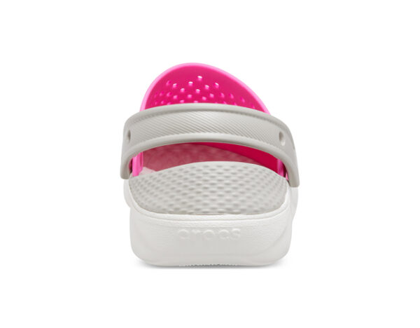 Crocs literide Clog kids Electric Pink White - Image 5