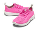 Crocs LiteRide Pacer Kids Electric Pink White
