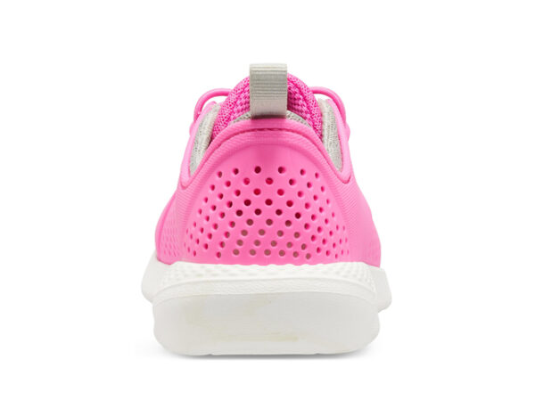 Crocs LiteRide Pacer Kids Electric Pink White - Image 5