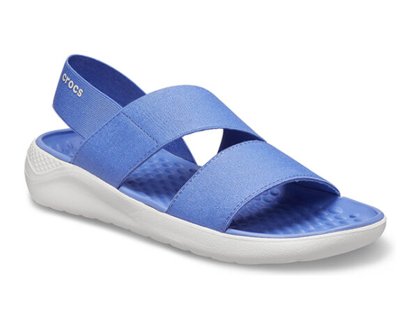 Crocs LiteRide Stretch Sandal  Lapis White - Image 2