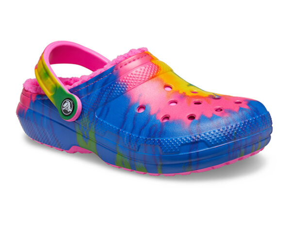 Crocs Classic Lined Tie Dye Clog - Image 2