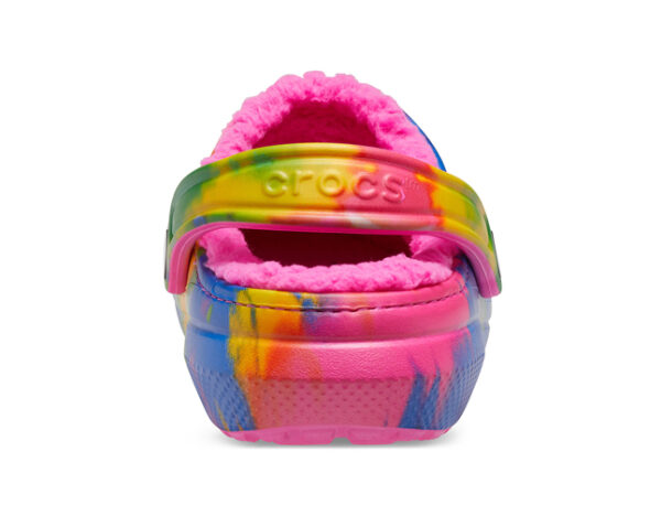 Crocs Classic Lined Tie Dye Clog - Image 5