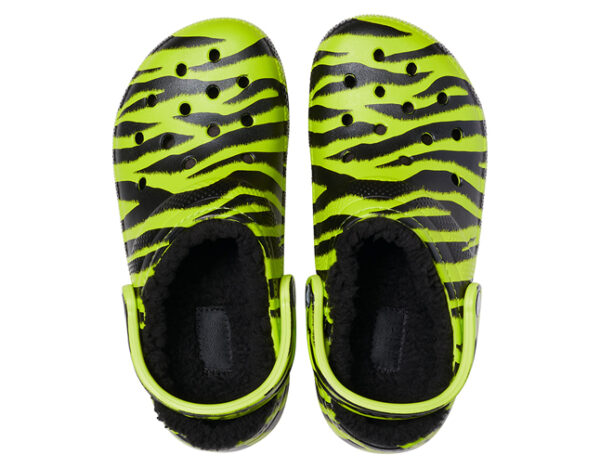 Crocs Classic Lined Animal Print Clog - Image 3
