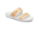 Classic Crocs Glitter Sandal Orange Sorbet Glitter