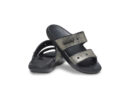 Crocs Classic Glitter II Sandal Black gold