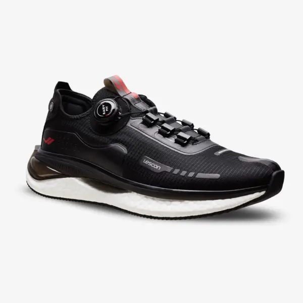 Lescon Scrool 2 A-Shock Foam Men's Sports Shoes Black - Image 3