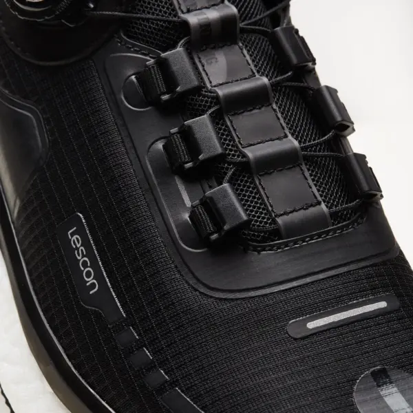 Lescon Scrool 2 A-Shock Foam Men's Sports Shoes Black - Image 7