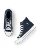 US Polo Men Vlair Navy Classics Mid Top Sneakers