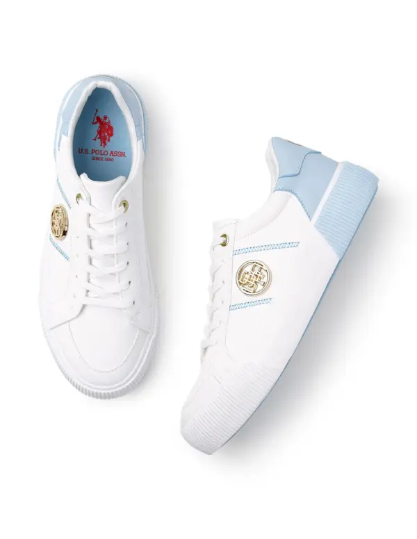 U.S. Polo Assn. Women Round Toe Logo Katy 2.0 Sneakers - Image 3