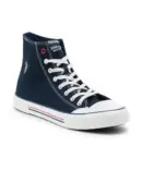 US Polo Men Vlair Navy Classics Mid Top Sneakers