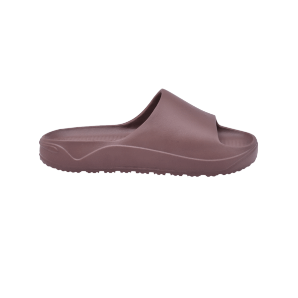 Pull&Bear Rubberized chunky Slide Brown - Image 6