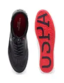 U.S. Polo Men Round Toe Solid Oskar Sneakers