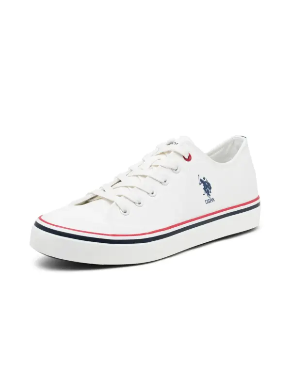 U.S. Polo Assn. Men Kenna Off White Classics Sneakers - Image 3