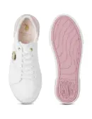 U.S. Polo Assn. Women's Pink Sneakers .