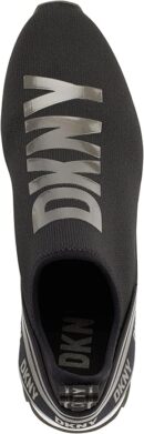 DKNY Women's Sneaker, Black Abbi